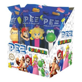 PEZ Caramelle Mario Bros x12pz