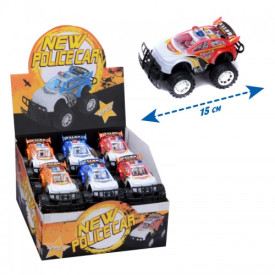 Police Jeep Candy Toys x 12pz