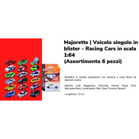 Majorette Racing Cars 1:64...
