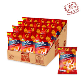 Rice Cracker Chili 25gr x 20pz