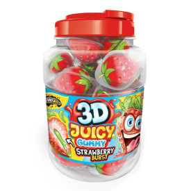 3D Juicy Gummy Fragola 18gr...