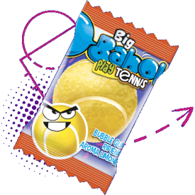 One Big Babol Play Tennis...