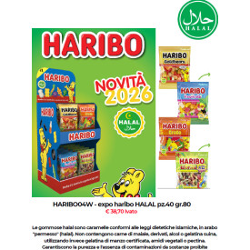Expo Haribo Halal da 80gr x...