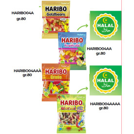 Haribo Mix HALAL da 80gr x...