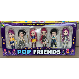 Pop Friends 6 Personaggi