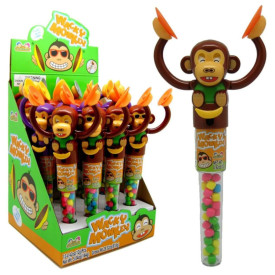 Wacky Monkey Candy Toys x 12pz