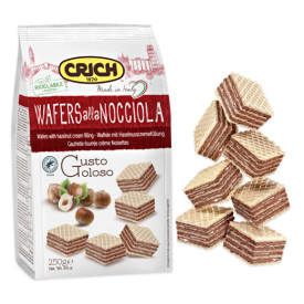 Wafer alla Nocciola 250gr