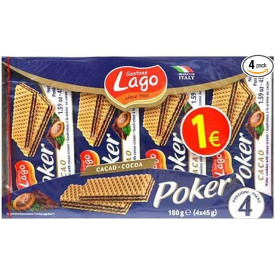 Poker Wafer Cacao (4pz x...