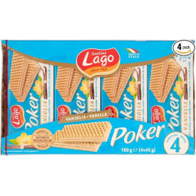 Poker Wafer Vaniglia (4pz x...
